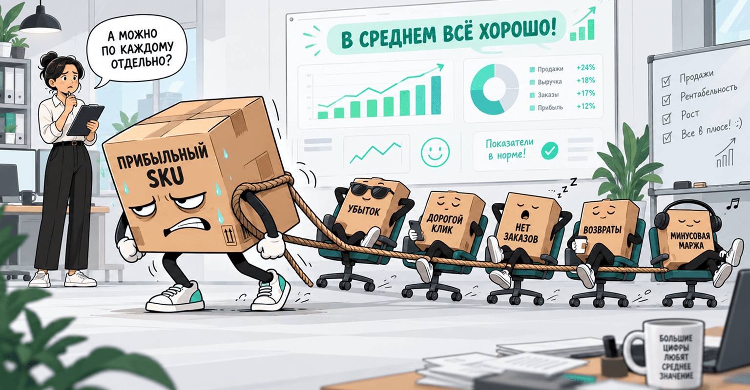 Как оценивать рекламу по каждому SKU